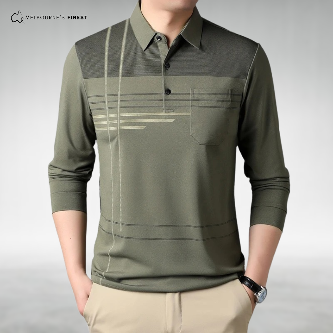 Wayne™ Classic Long Sleeve Polo