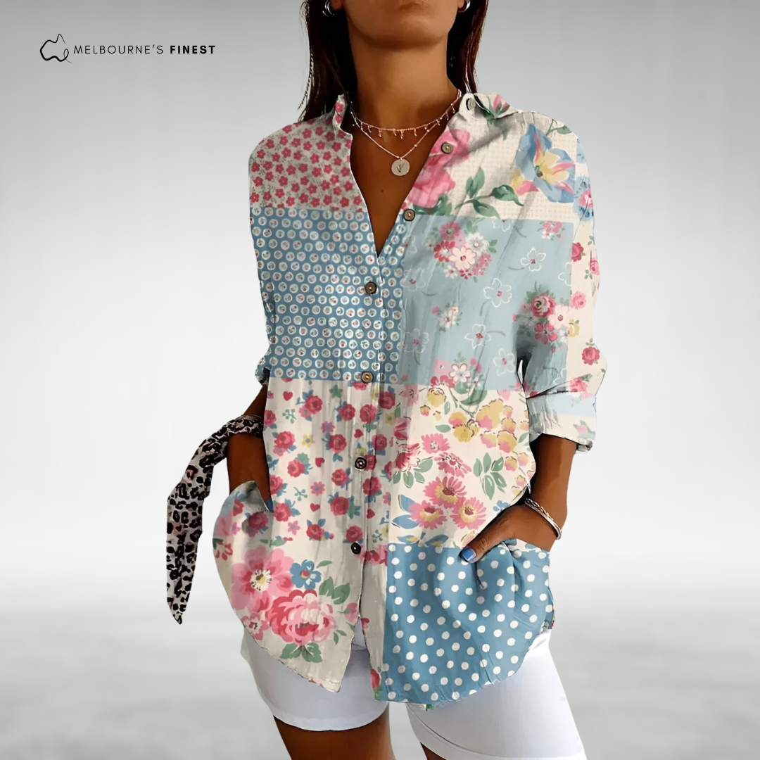 Glenna™ Stylish Women's Blouse