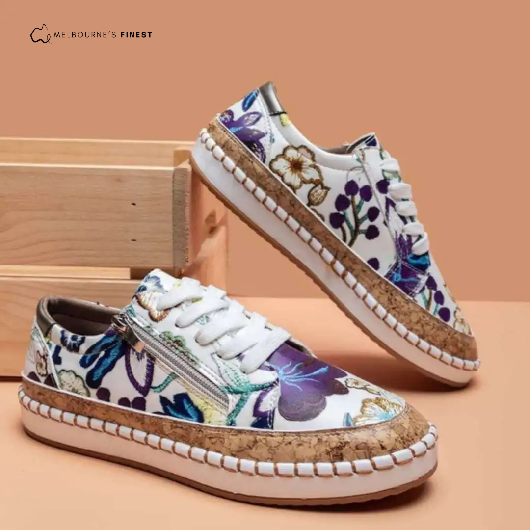 Ilene™ Orthopedic Floral Shoes