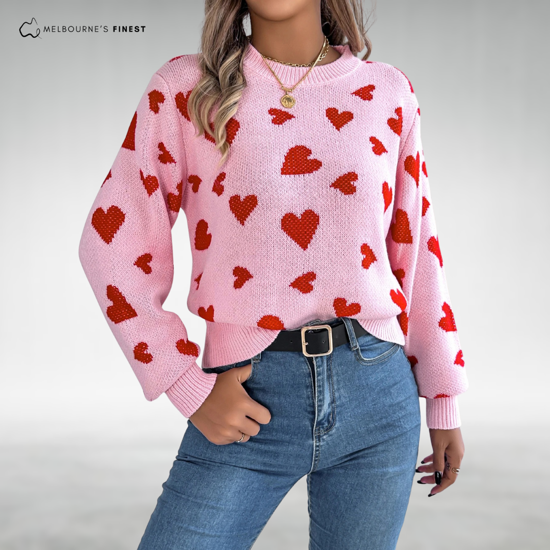 Lily™ Cozy Heart Jumper