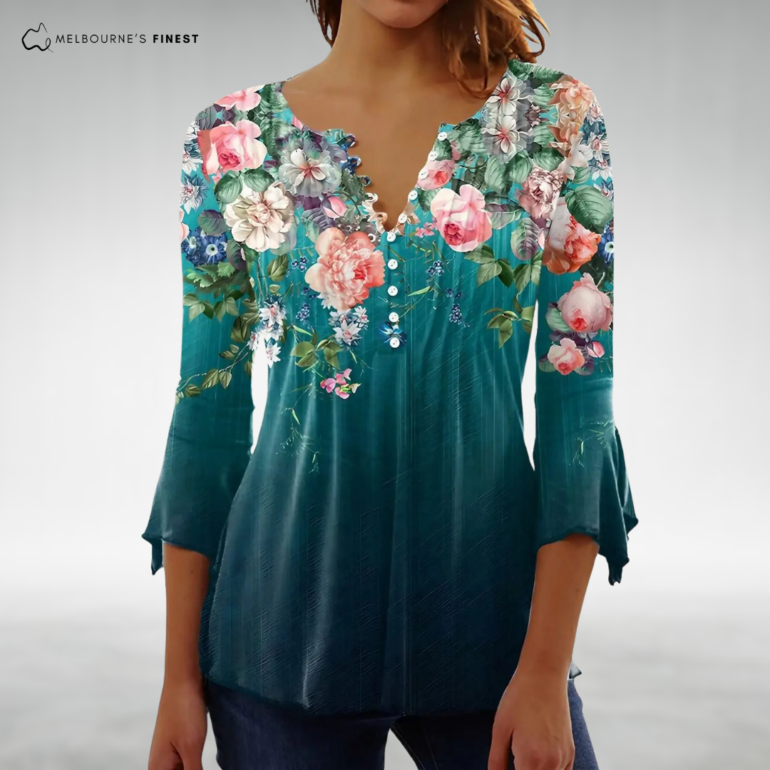 Alina™ Floral Boho Blouse