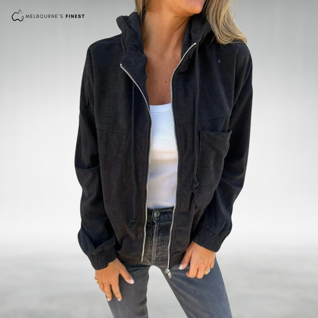 Amelia™ Stylish Corduroy Jacket