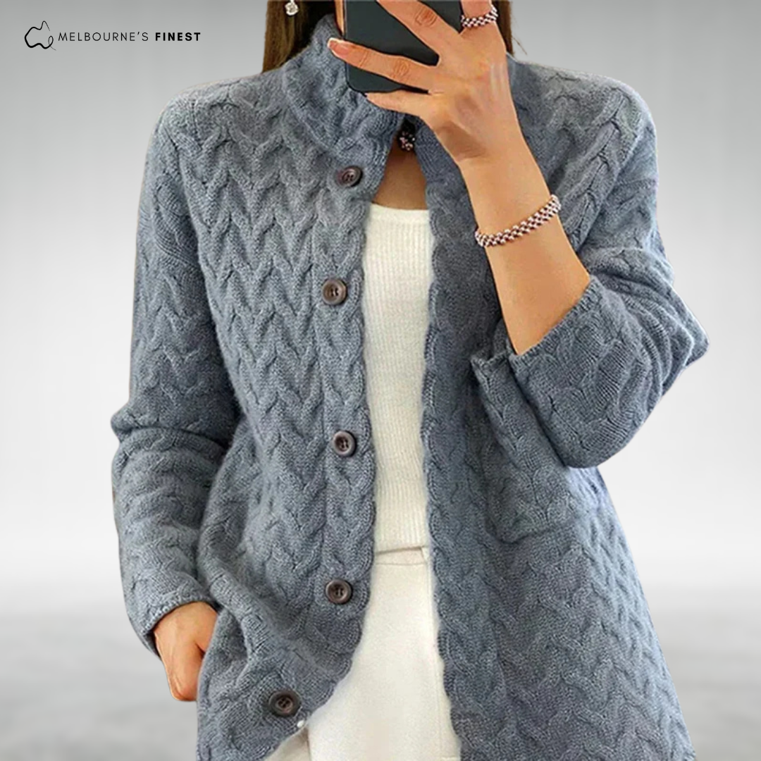 Ally™ Soft Knit Button Cardigan