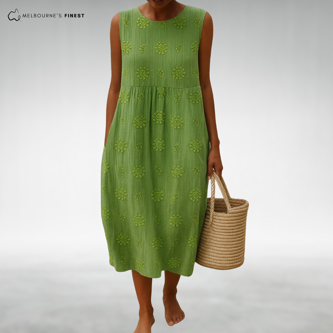 Isla™ Boho Comfort Midi Dress