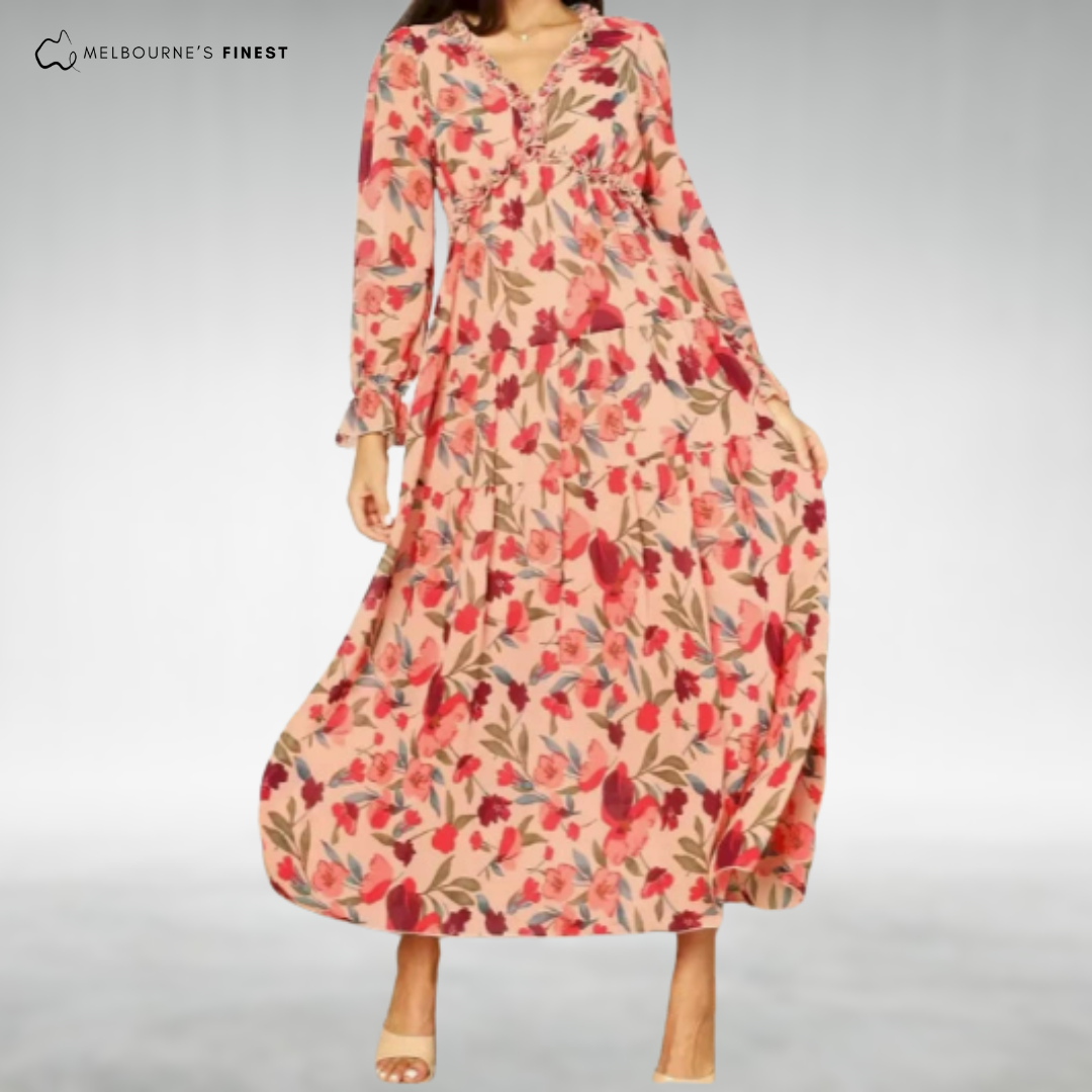 Madeleine™ Floral Boho Maxi Dress