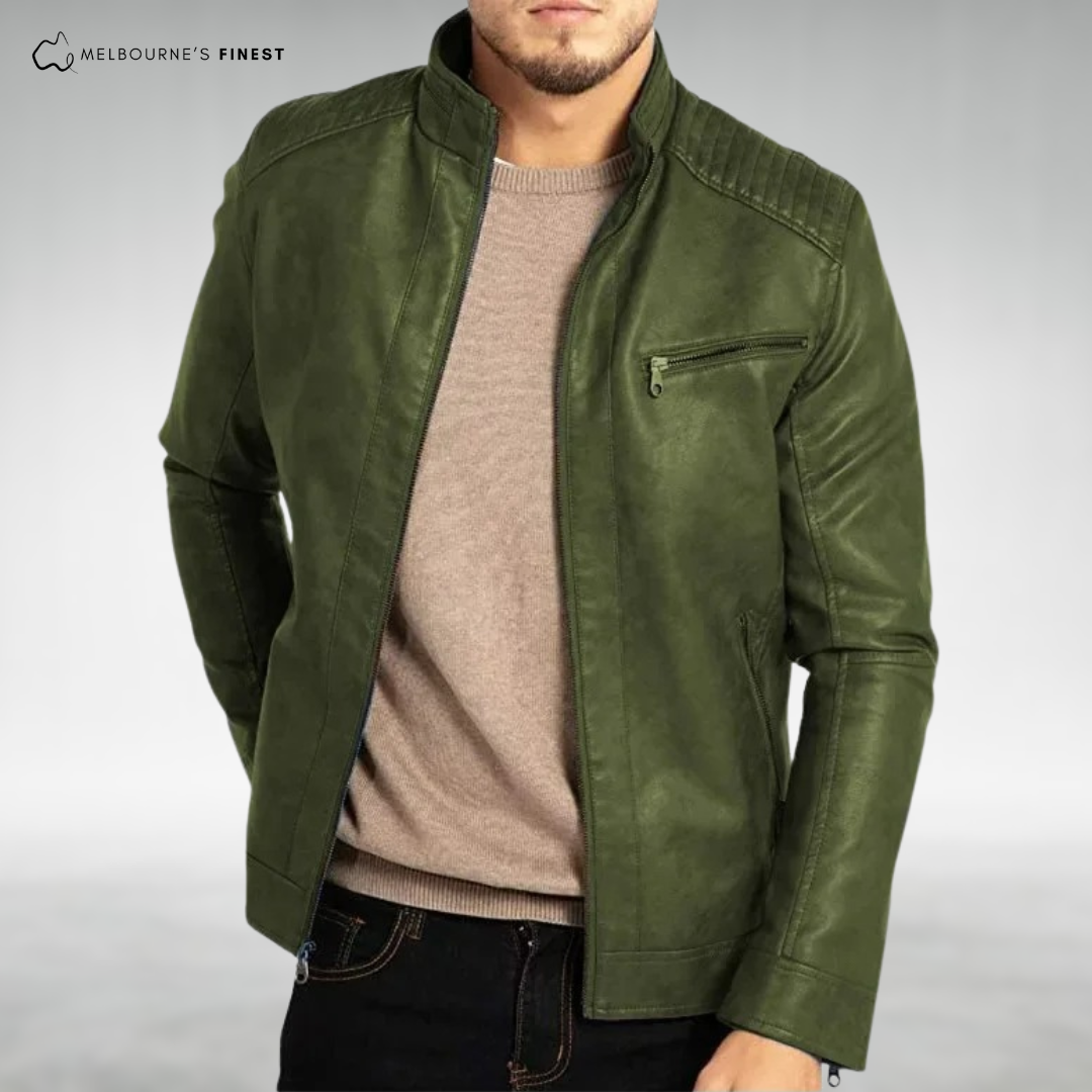 Liam™ Classic Leather Jacket