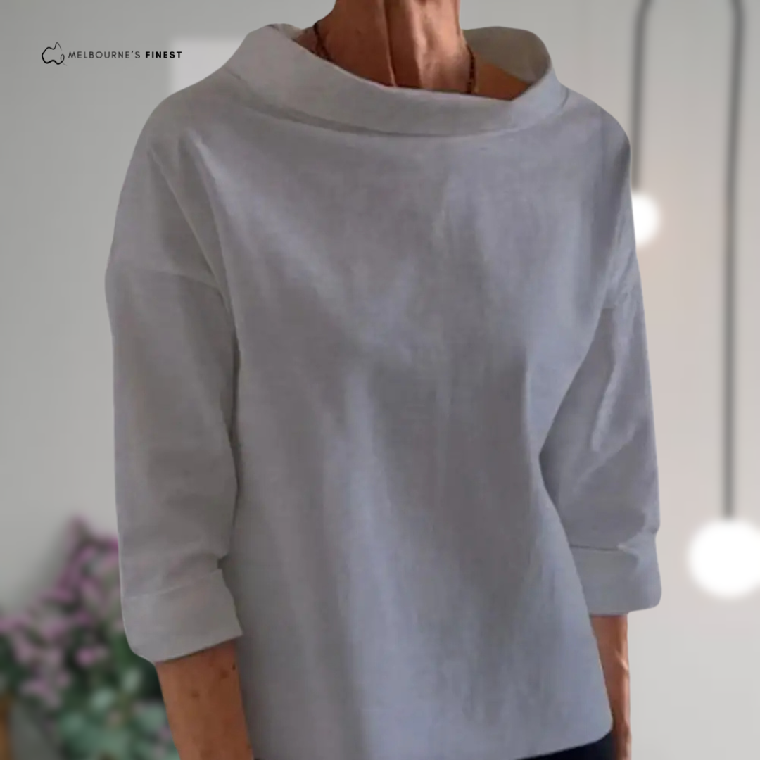 Delores™ Casual Long-sleeve Top