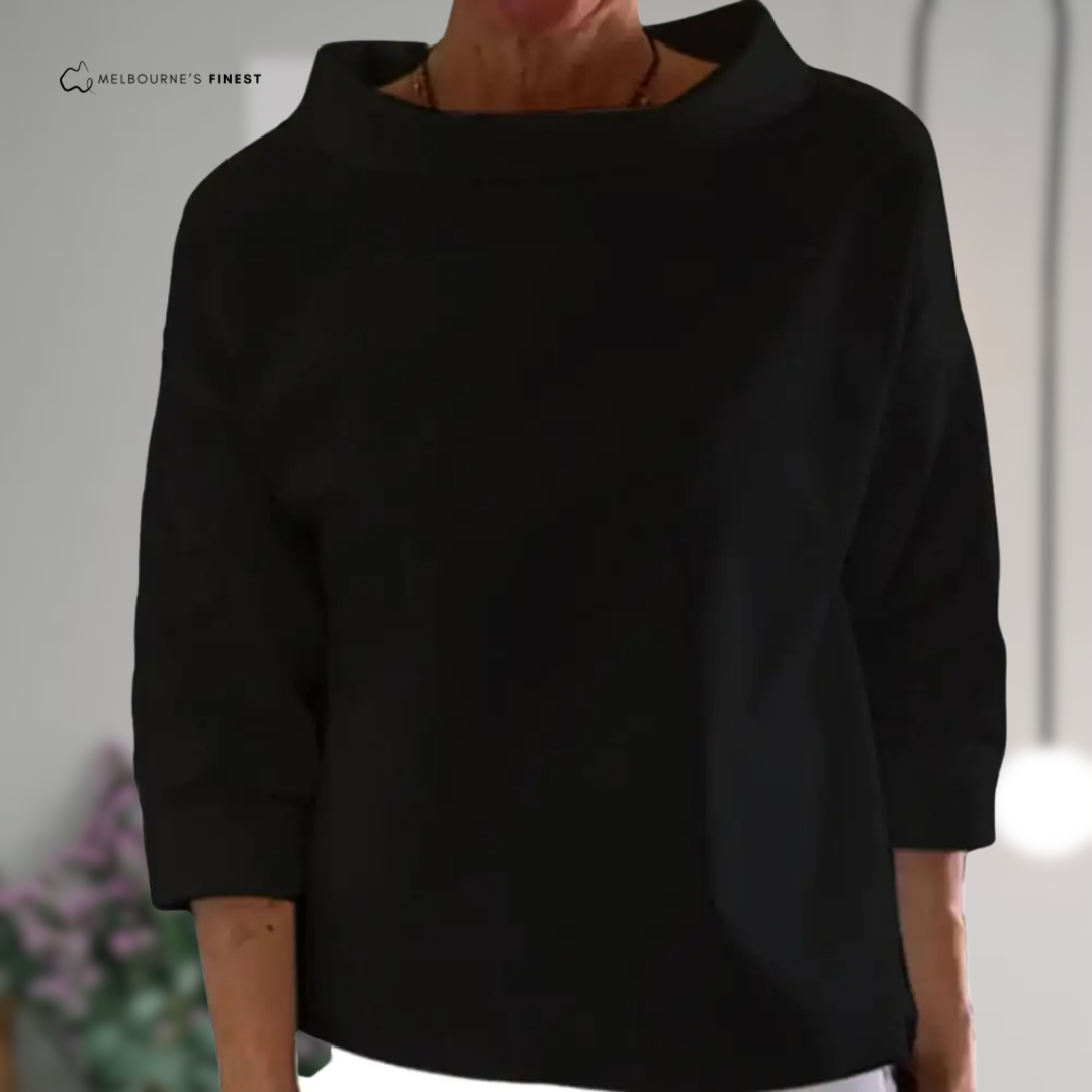 Delores™ Casual Long-sleeve Top