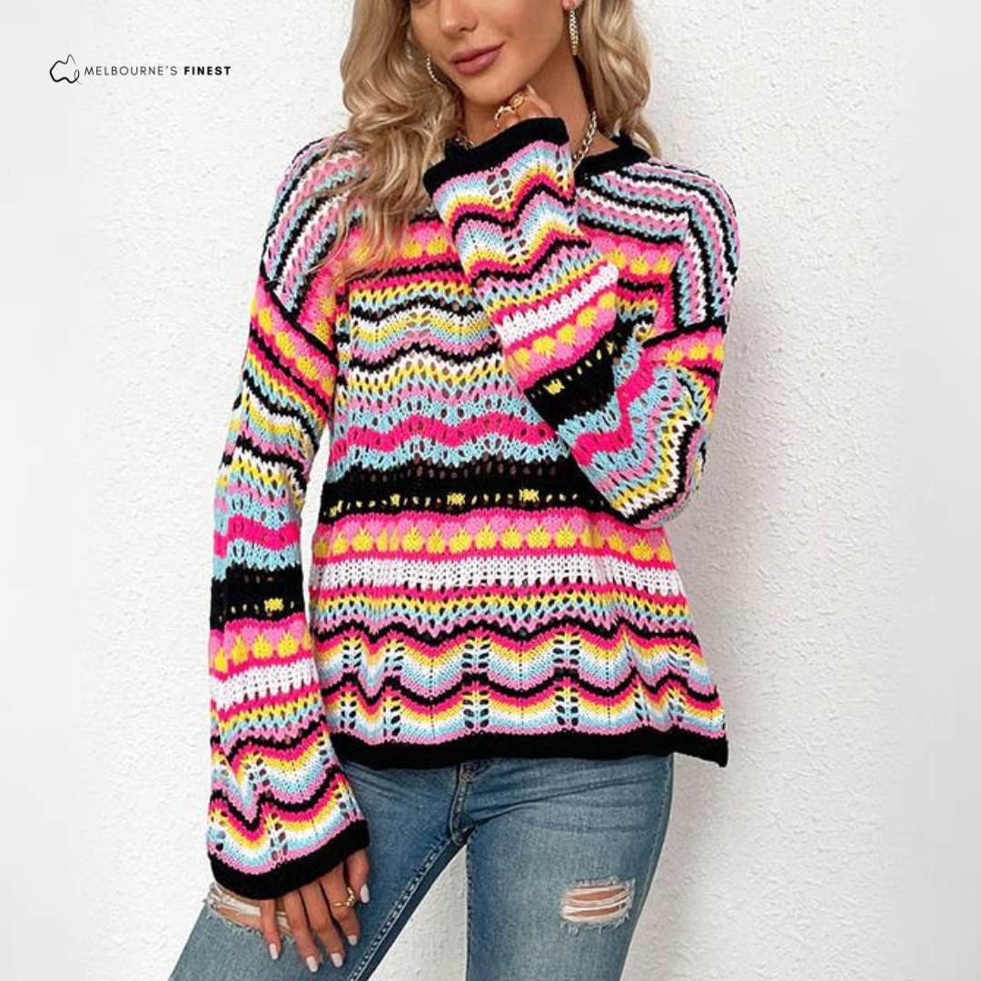 Greta™ Round-Neck Sweater