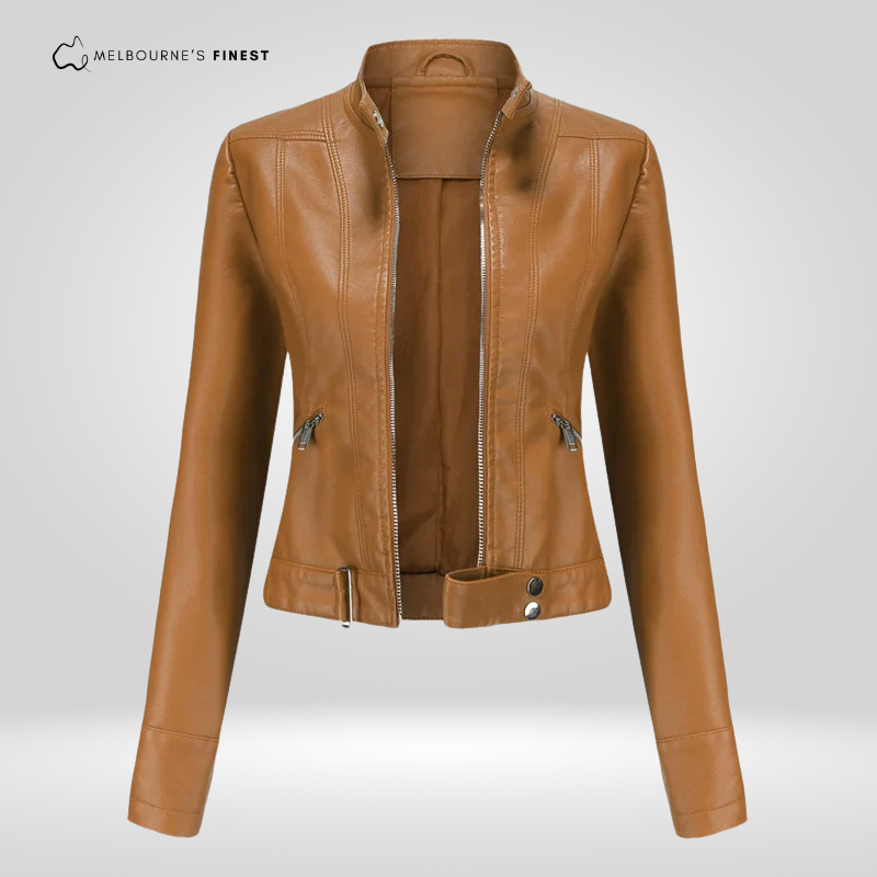 Lacey™ Elegant Leather Jacket