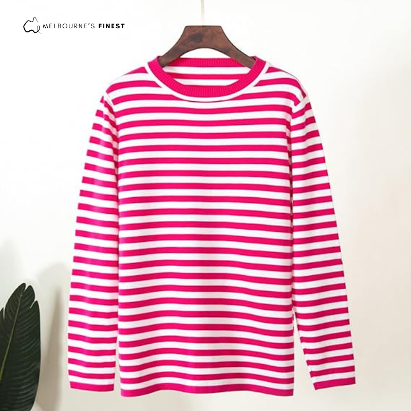 Kirsty™ Elegant Striped Shirt