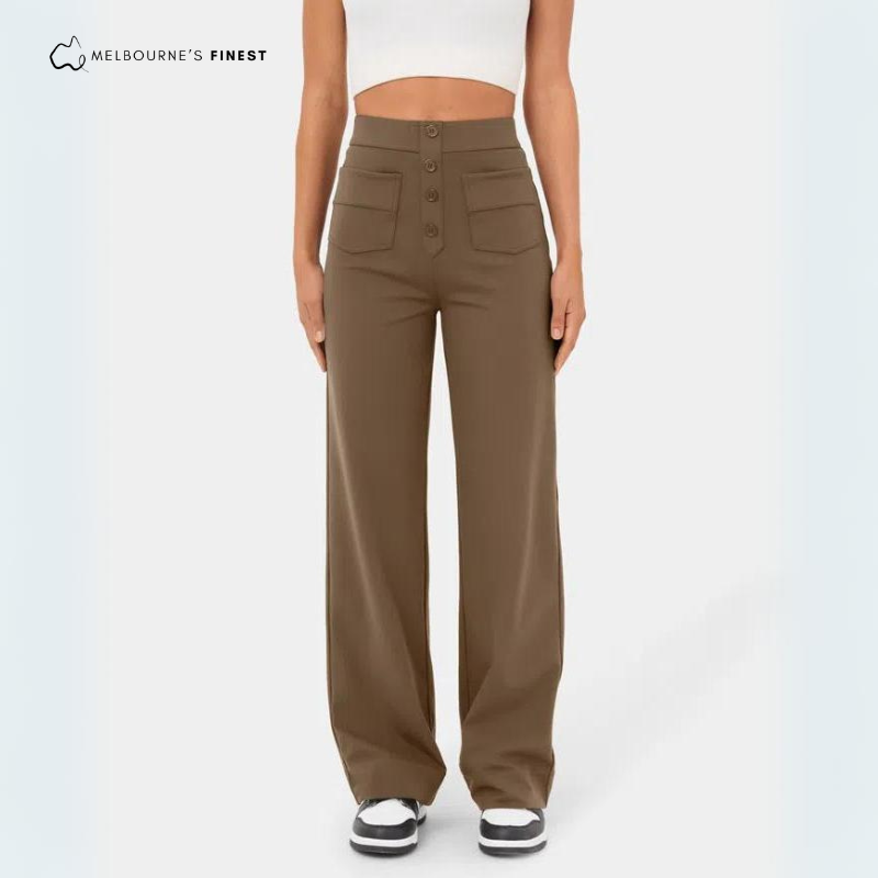 Alisha™ High-Waist Stretch Trousers