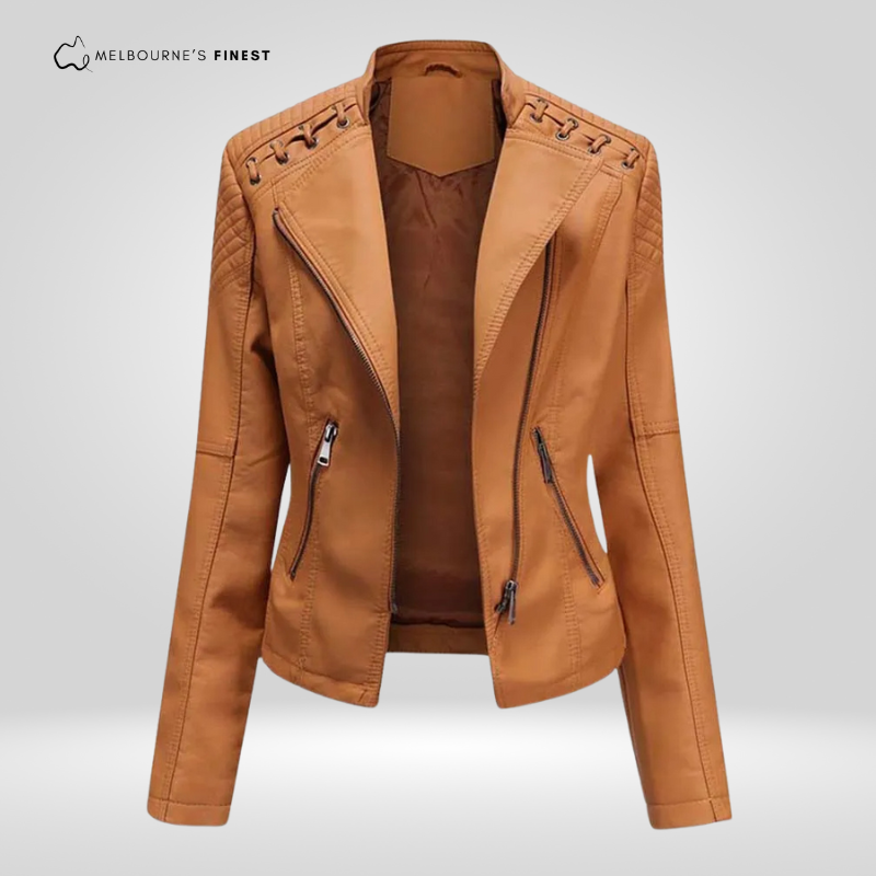 Lydia™ Stylish Leather Jacket