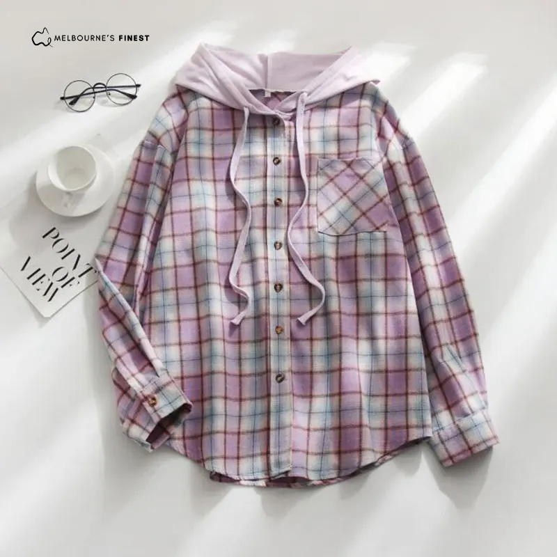 Ceryst™ Checked Women's Cardigan