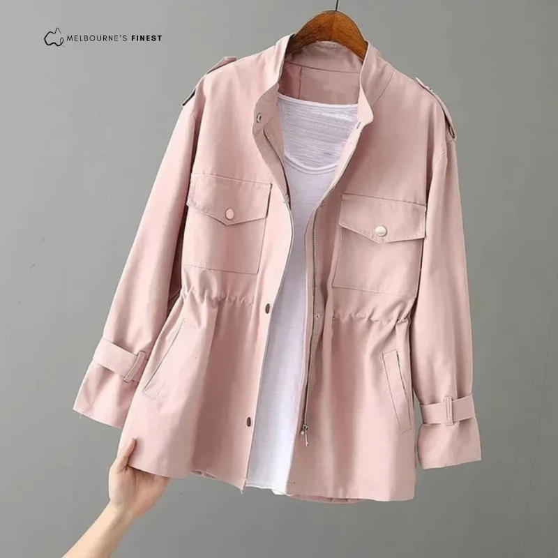 Libby™ Stylish Windbreaker Trenchcoat