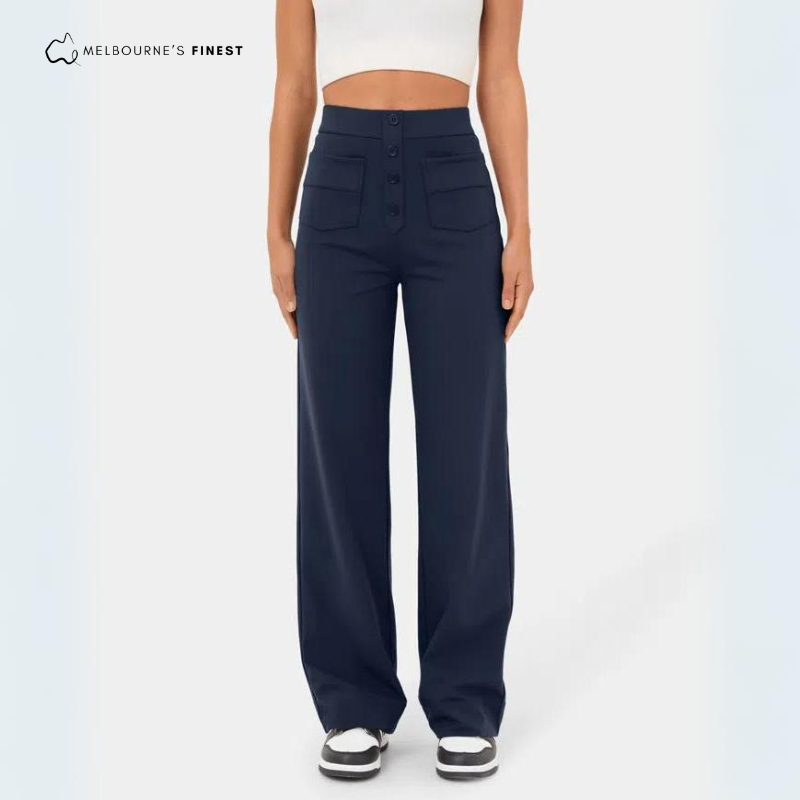 Alisha™ High-Waist Stretch Trousers