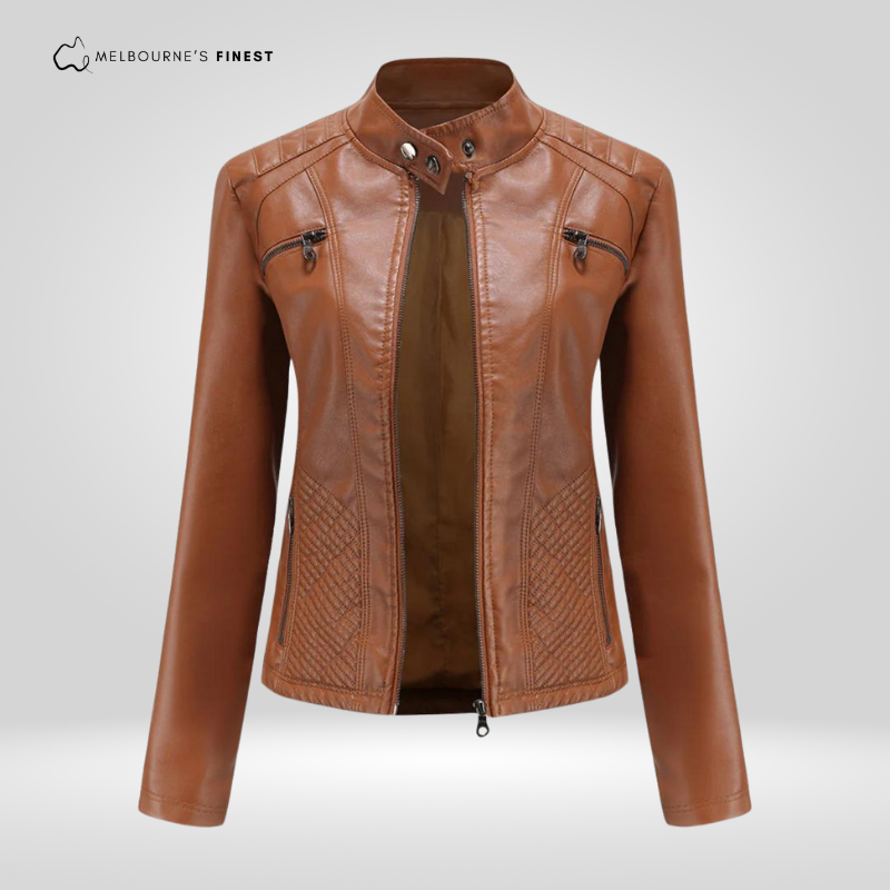 Robyn™ Stylish Leather Jacket