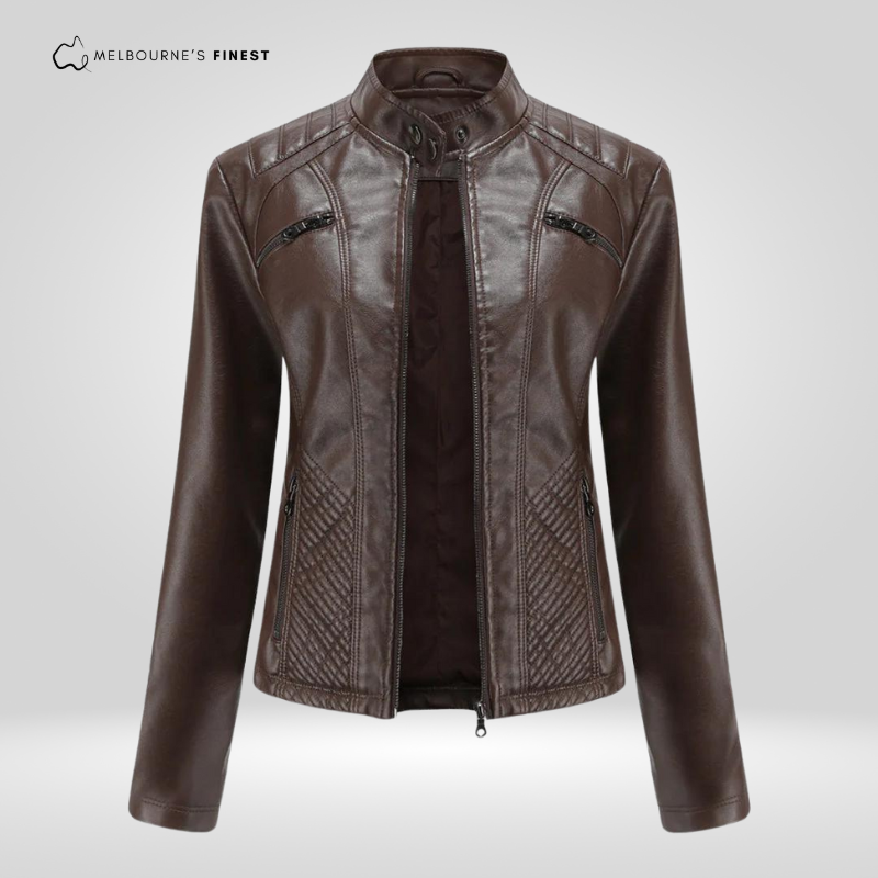 Robyn™ Stylish Leather Jacket