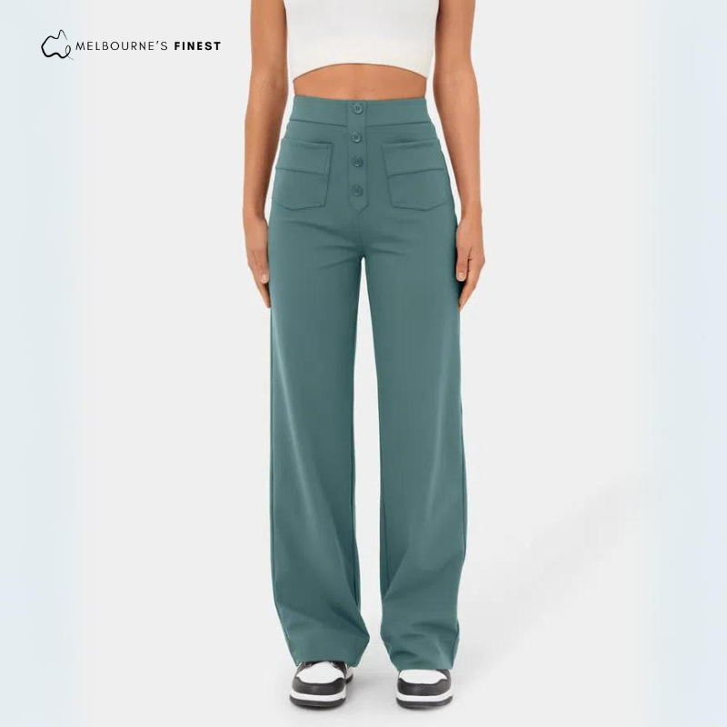 Alisha™ High-Waist Stretch Trousers