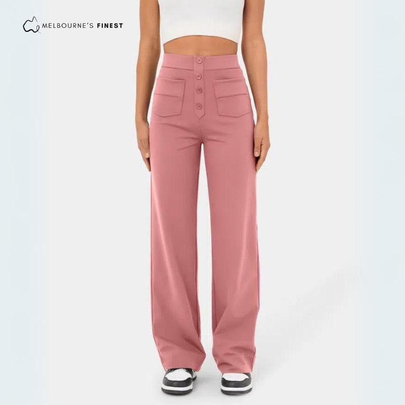 Alisha™ High-Waist Stretch Trousers