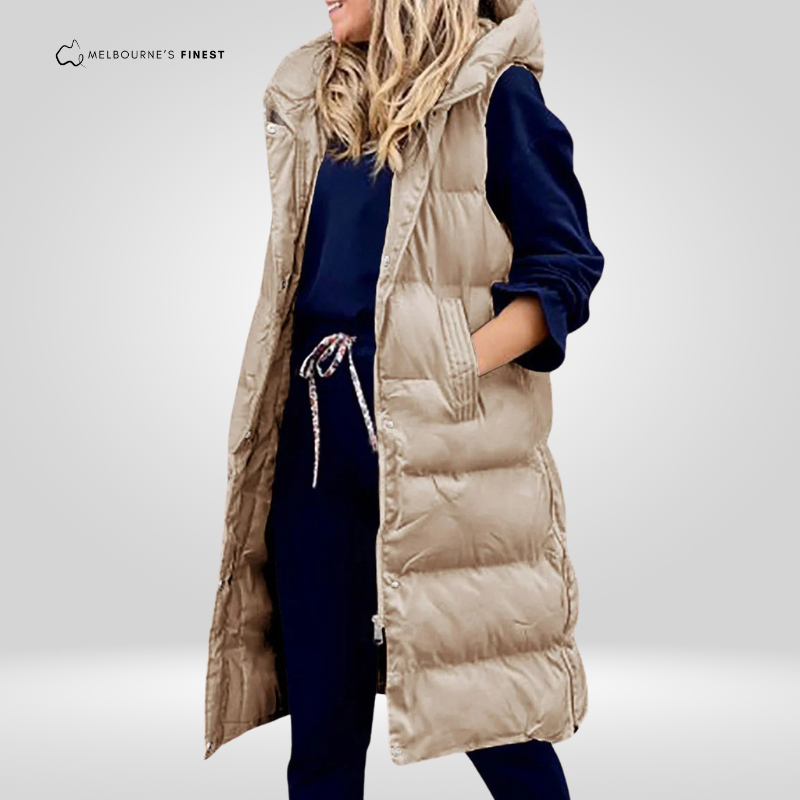 Francesca™ Sleeveless Long Women's Coat