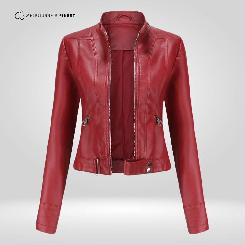 Lacey™ Elegant Leather Jacket