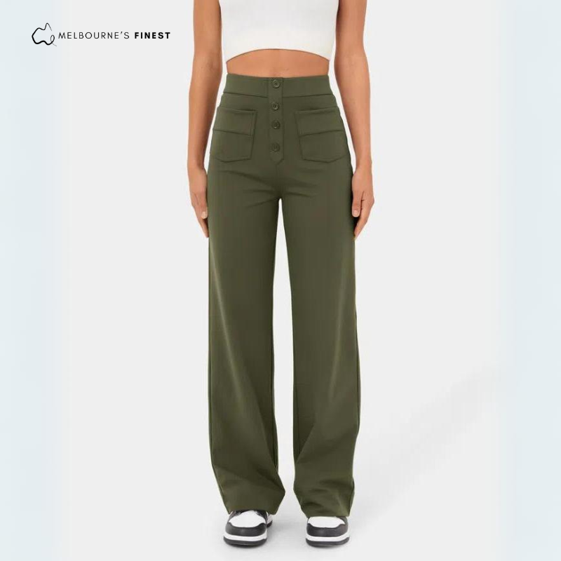 Alisha™ High-Waist Stretch Trousers