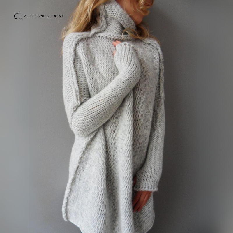 Aleena™ Comfy Knitted Sweater