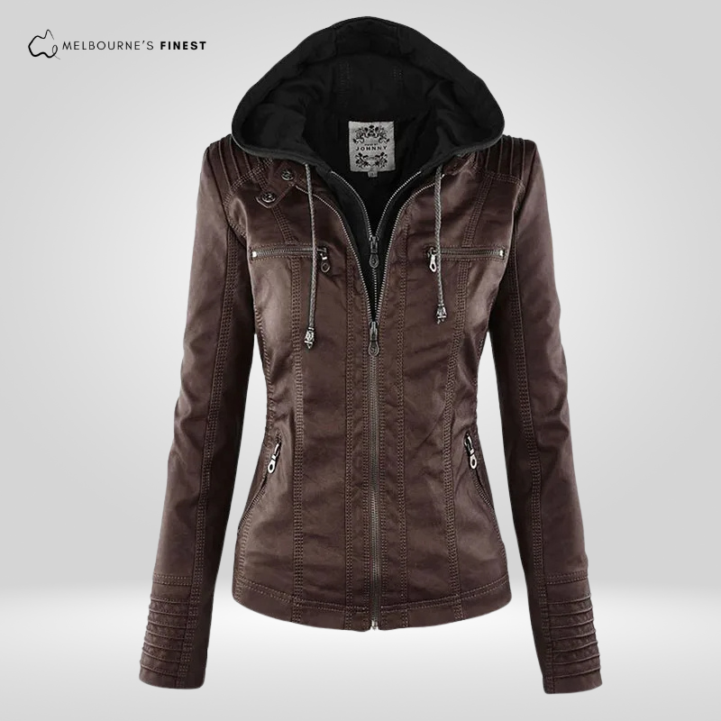 Tracy™ Stylish Leather Jacket