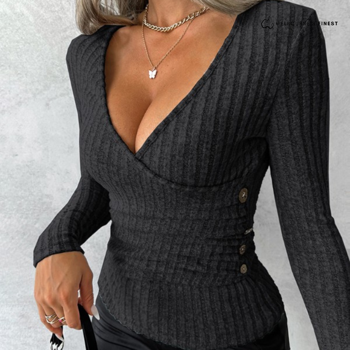 Aria™ Stylish Long Sleeved Shirt