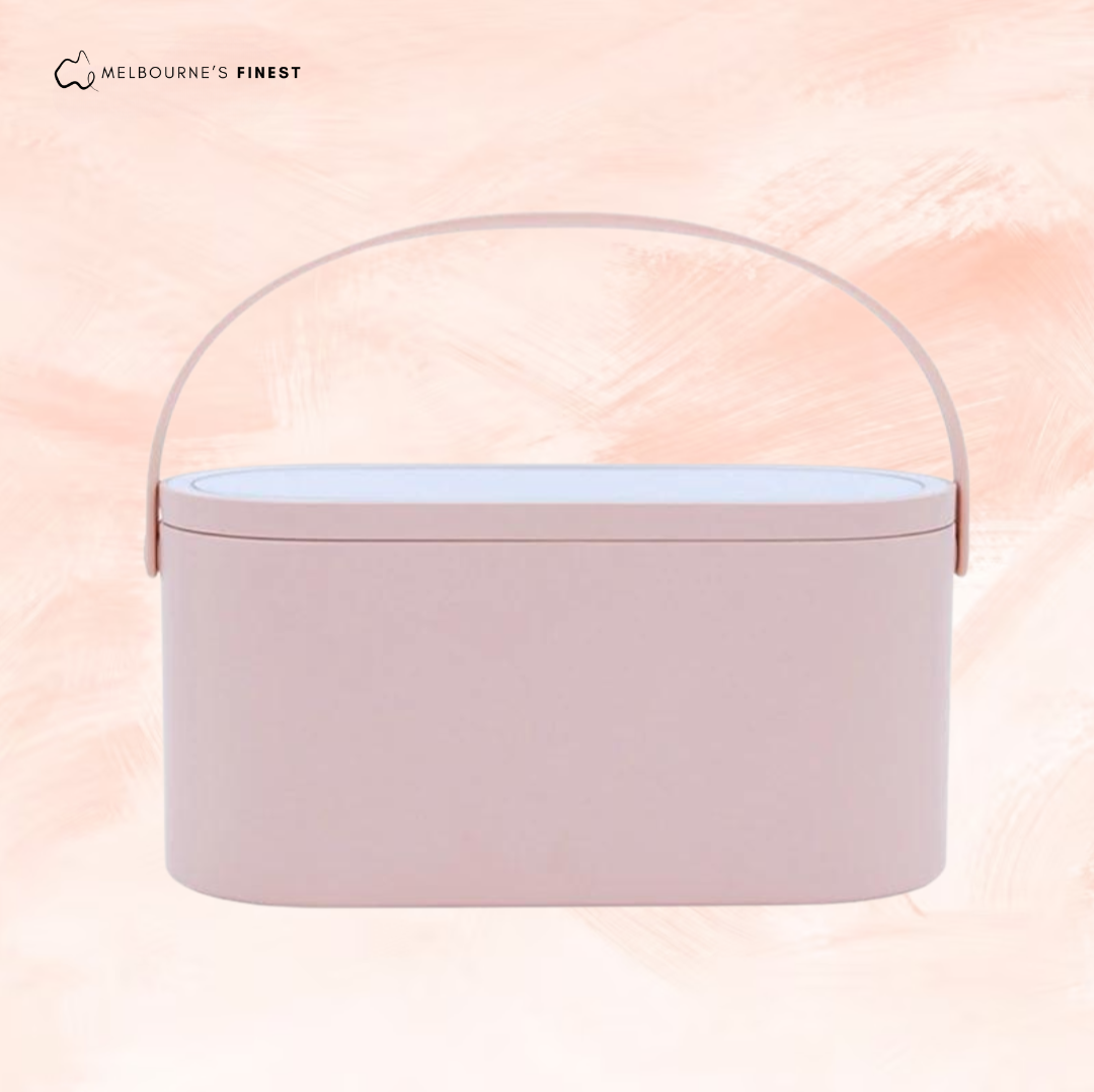 Vanessa Makeup Box with LED Mirror